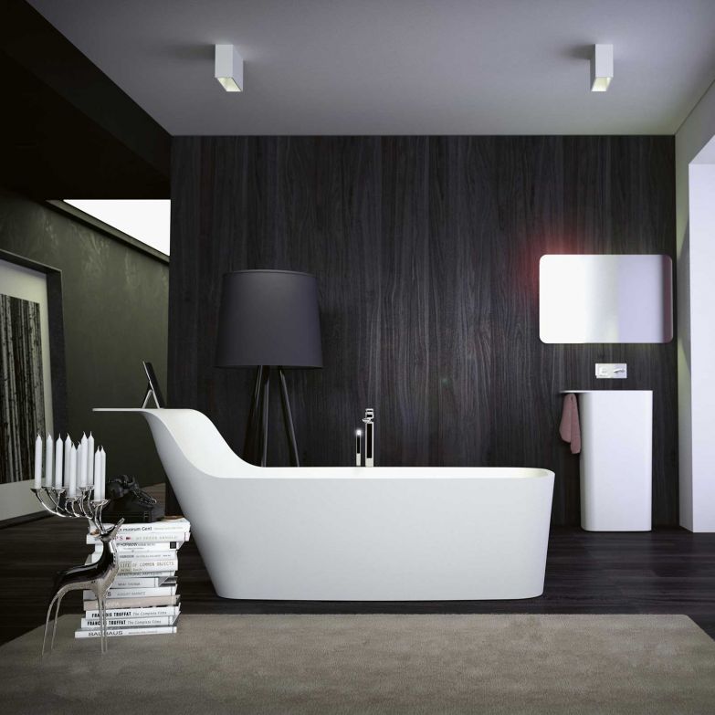 Die freistehende Badewanne «Pride» von Knief ist ein Hingucker für jedes Badezimmer. Als zentrales Element der gleichnamigen Badserie, die exklusiv bei Richner in der Schweiz erhältlich ist, verbindet sie stilvolles Design mit praktischen Ergänzungen wie passenden Waschtischen und Accessoires. baubedarf-richner-miauton.ch
