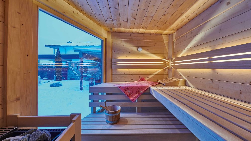 Sauna: Gerne draussen!