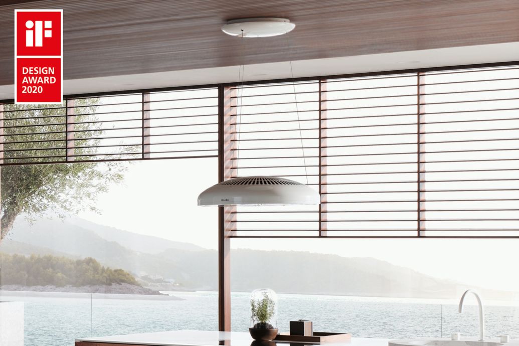 Insel-Dunstabzugshaube «Aura 3.0» von Miele.