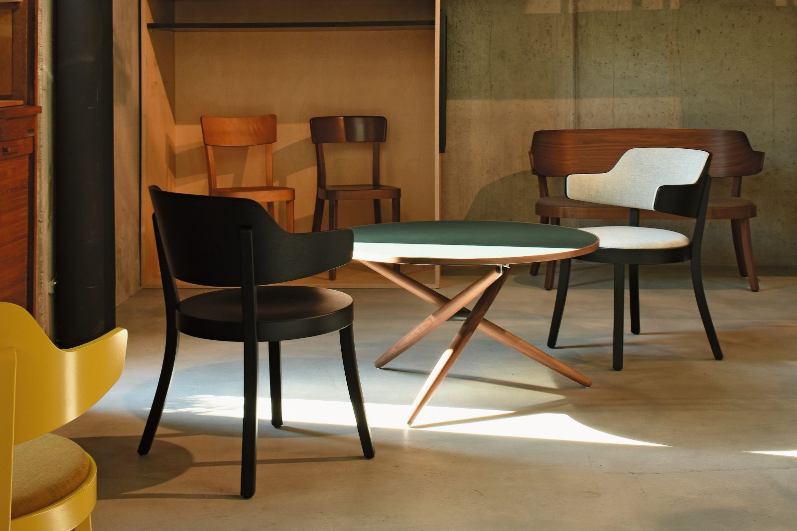 Stuhl «Seley» von Horgenglarus, Design: Frédéric Dedelley.