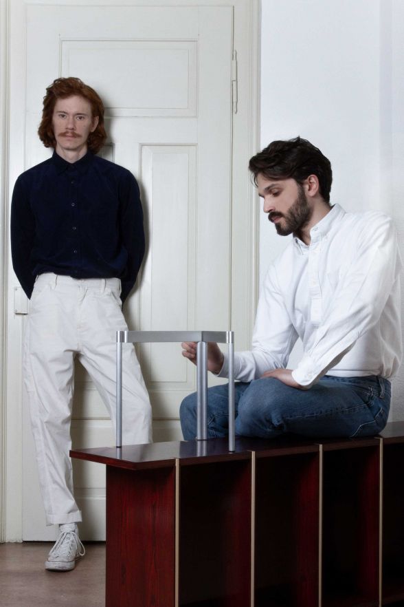 Designer Matteo Messinese und Walter Toccaceli