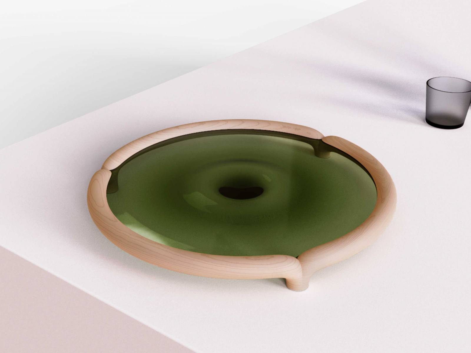 «Navel» – die Butzenscheibe erhält eine neue Plattform. Design: Claudia Otte.