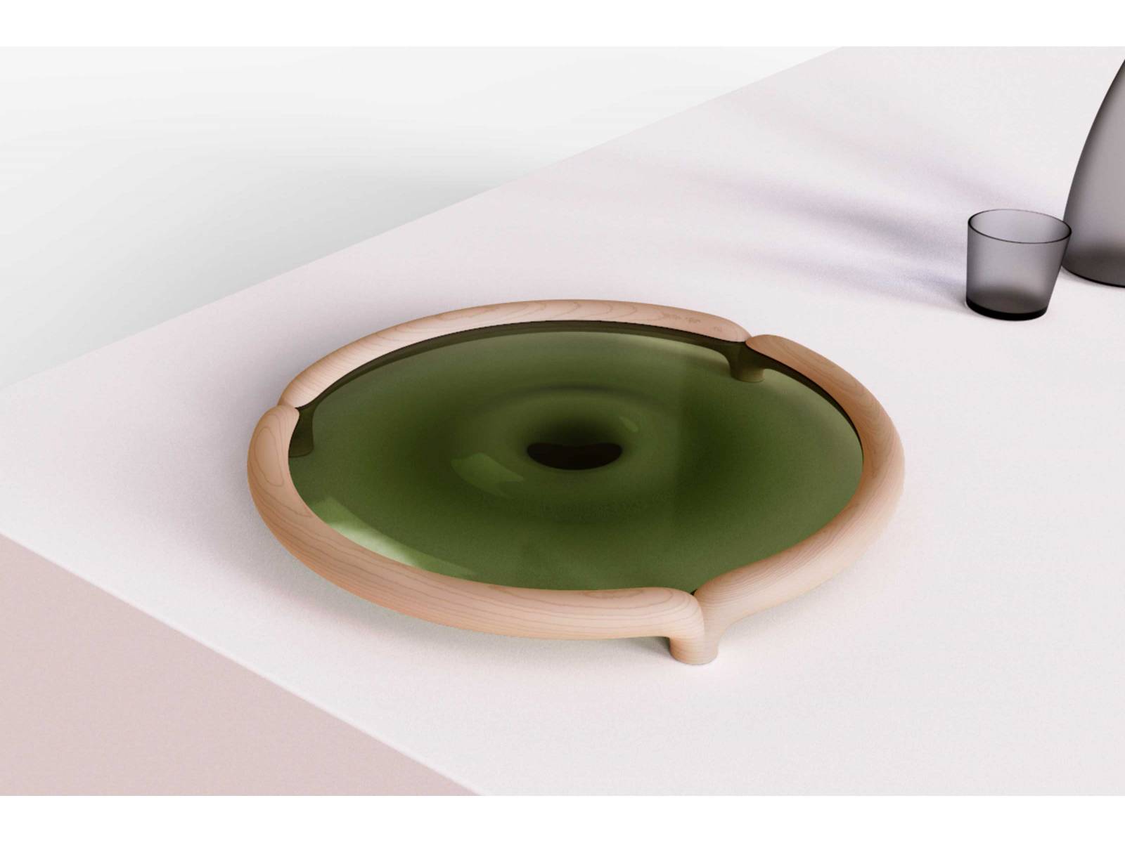 «Navel» – die Butzenscheibe erhält eine neue Plattform. Design: Claudia Otte.