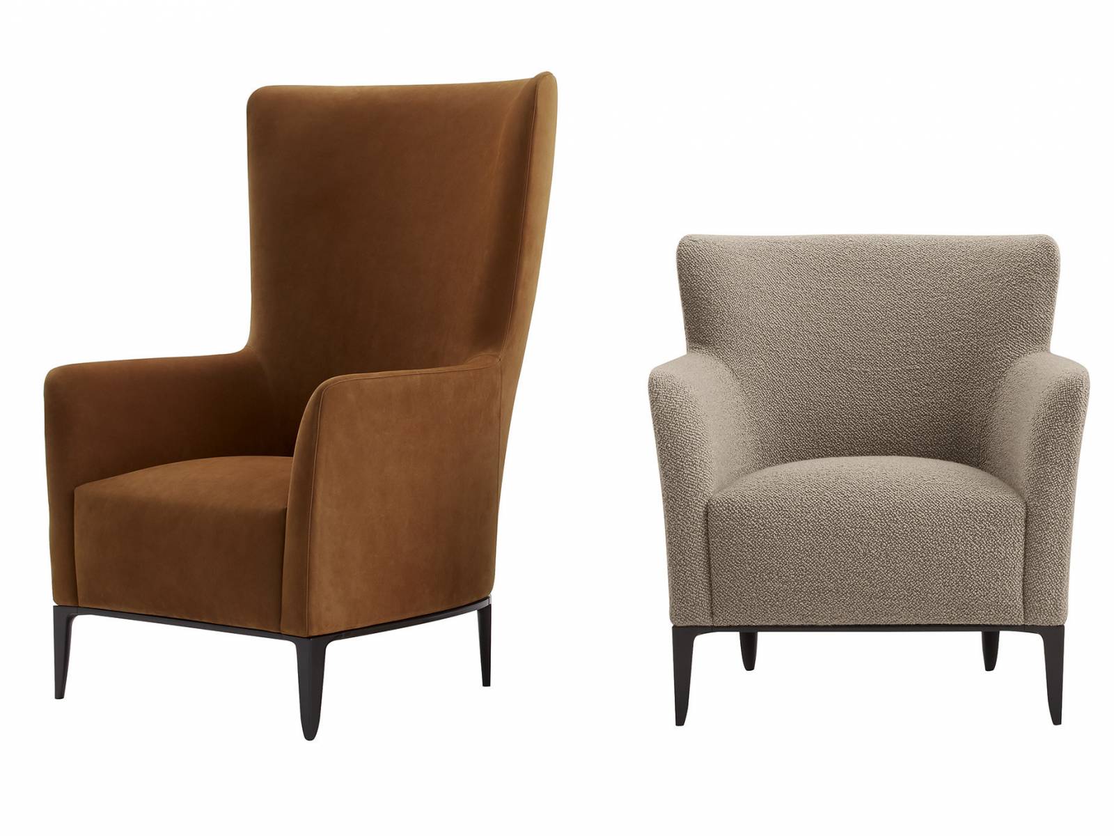 «Gentleman» heisst die neue Kollektion, die Marcel Wanders für den italienischen Hersteller kreierte. Woher die klassich eleganten Sitzmöbel ihren Namen haben, ist nicht bekannt, aber sie könnten durchaus in einem Club stehen, in dem Männer noch Wert auf gutes Benehmen und Manieren legen. Poliform.