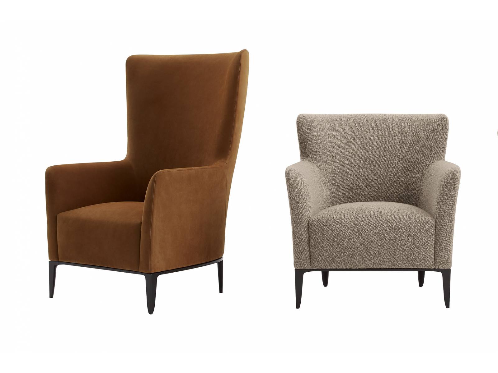 «Gentleman» heisst die neue Kollektion, die Marcel Wanders für den italienischen Hersteller kreierte. Woher die klassich eleganten Sitzmöbel ihren Namen haben, ist nicht bekannt, aber sie könnten durchaus in einem Club stehen, in dem Männer noch Wert auf gutes Benehmen und Manieren legen. Poliform.