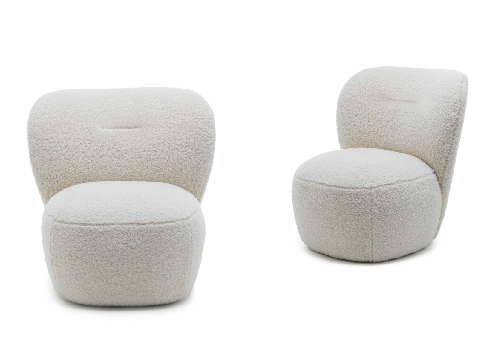 «Loll» ist ein Sessel von Paola Navone, der mit seiner runden, kompakten Form viel Weichheit ausstrahlt. Das einladende Sitzmöbel erweitert die gleichnamige Kollektion und ist für private, aber auch öffentliche Räume gedacht. GERVASONI.