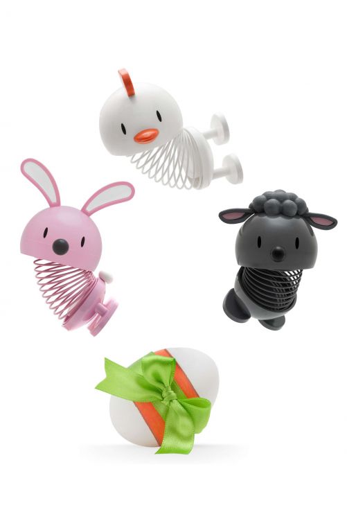 Hoptimist «Chuck», «Bunny» und «Lambert» sind stets bereit umherzuhüpfen.